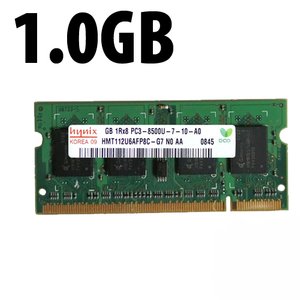 (*) 1.0GB Apple-Hynix Factory Original PC3-10600 1333MHz DDR3 204-Pin SO-DIMM Memory Module