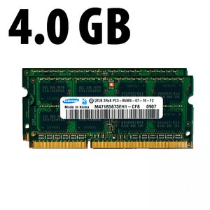 (*) 4.0GB (2 x 2GB) Apple Factory Original PC3-10600 1333MHz DDR3 204-Pin SO-DIMM Memory Upgrade Kit