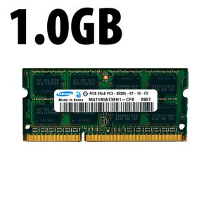 (*) 1.0GB Apple-Samsung Factory Original PC3-10600 1333MHz DDR3 204-Pin SO-DIMM Memory Module