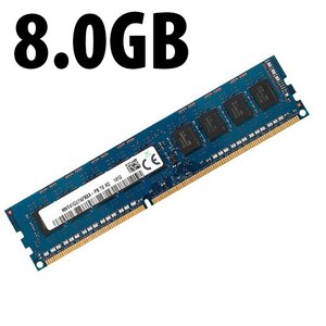 (*) 8GB Apple-Nanya Factory Original PC12800 DDR3 1600MHz ECC 240-Pin DIMM Memory Module