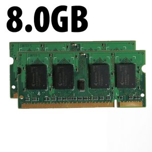 (*) 8.0GB (2 x 4GB) Apple Factory Original PC3-12800 1600MHz DDR3L 204-Pin SO-DIMM Memory Upgrade Kit
