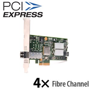 (*) ATTO Celerity FC-41ES Single-channel 4Gb/s Fibre Channel PCIe 1.0 Host Bus Adapter Featuring ADS Technology