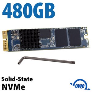 (*) 480GB OWC Aura Pro X2 Complete PCIe 3.1 NVMe SSD Upgrade Solution for Mac Pro (Late 2013 - 2019)