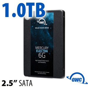 (*) 1.0TB OWC Mercury Electra 6G 2.5-inch 7mm SATA 6.0Gb/s Solid-State Drive