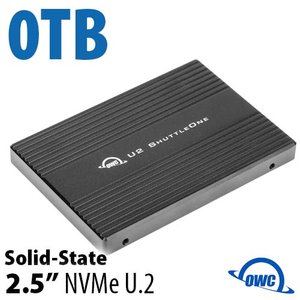(*) OWC U2 ShuttleOne NVMe M.2 to 2.5-inch U.2 SSD Adapter