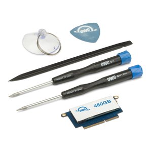 (*) 480GB OWC Aura Pro NT High-Performance NVMe SSD Upgrade Kit for 13-inch MacBook Pro non-Touch Bar (2016 - 2017)