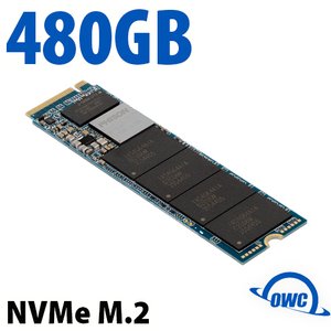 (*) 480GB OWC Aura Ultra III PCIe 3.0 NVMe M.2 2280 Solid-State Drive